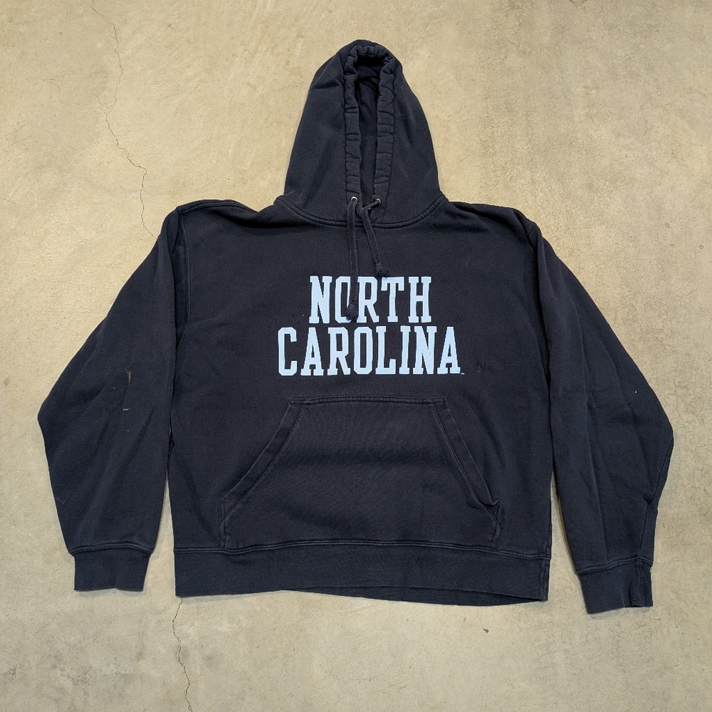 Gear For Sports Black Hoodie with Blue Print